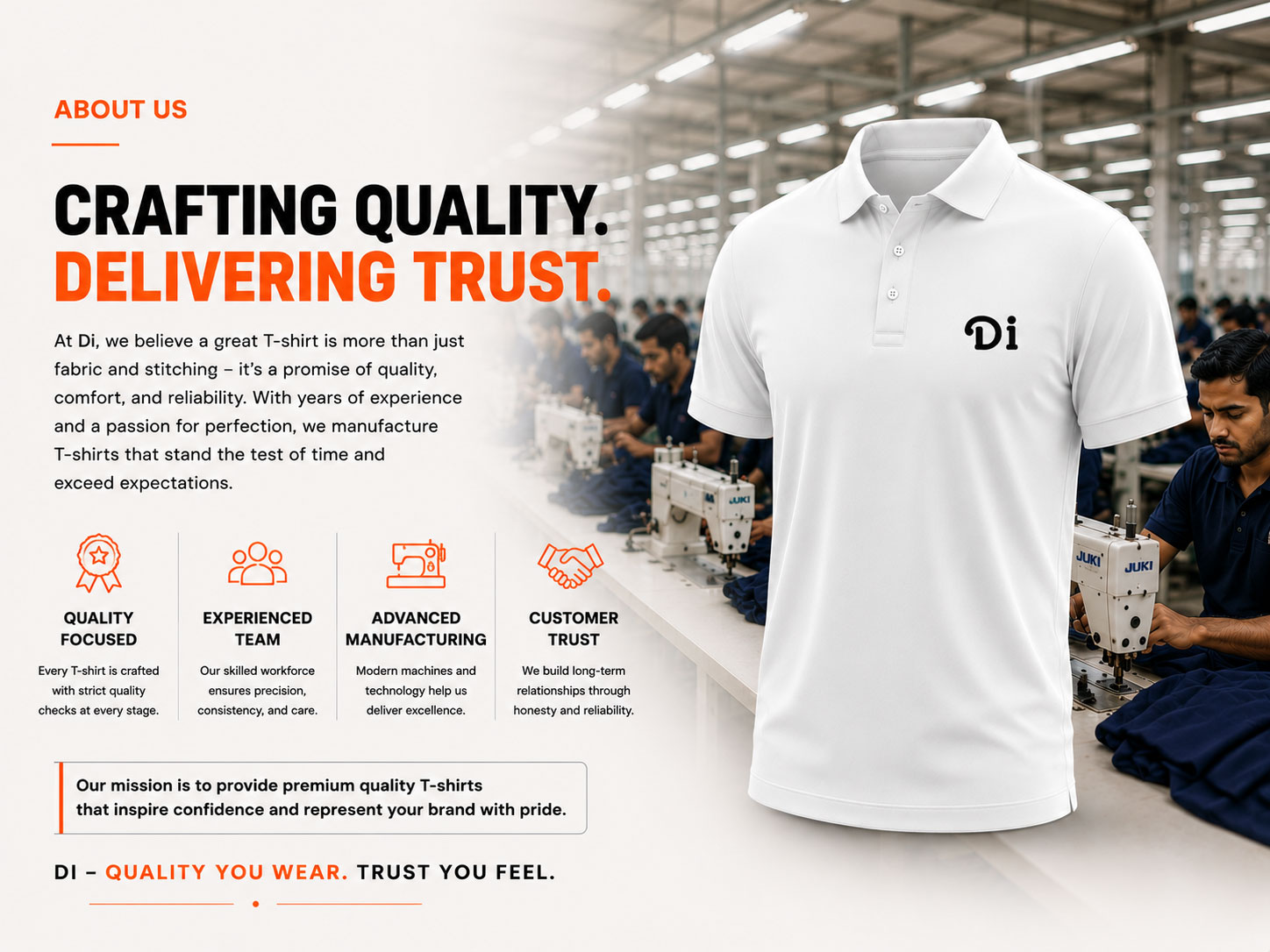 40% Cotton 60% Polyester T-Shirts